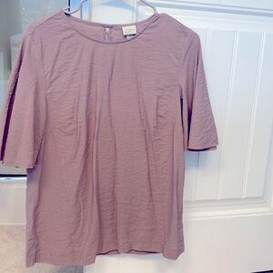 Mauve/purple colored blouse